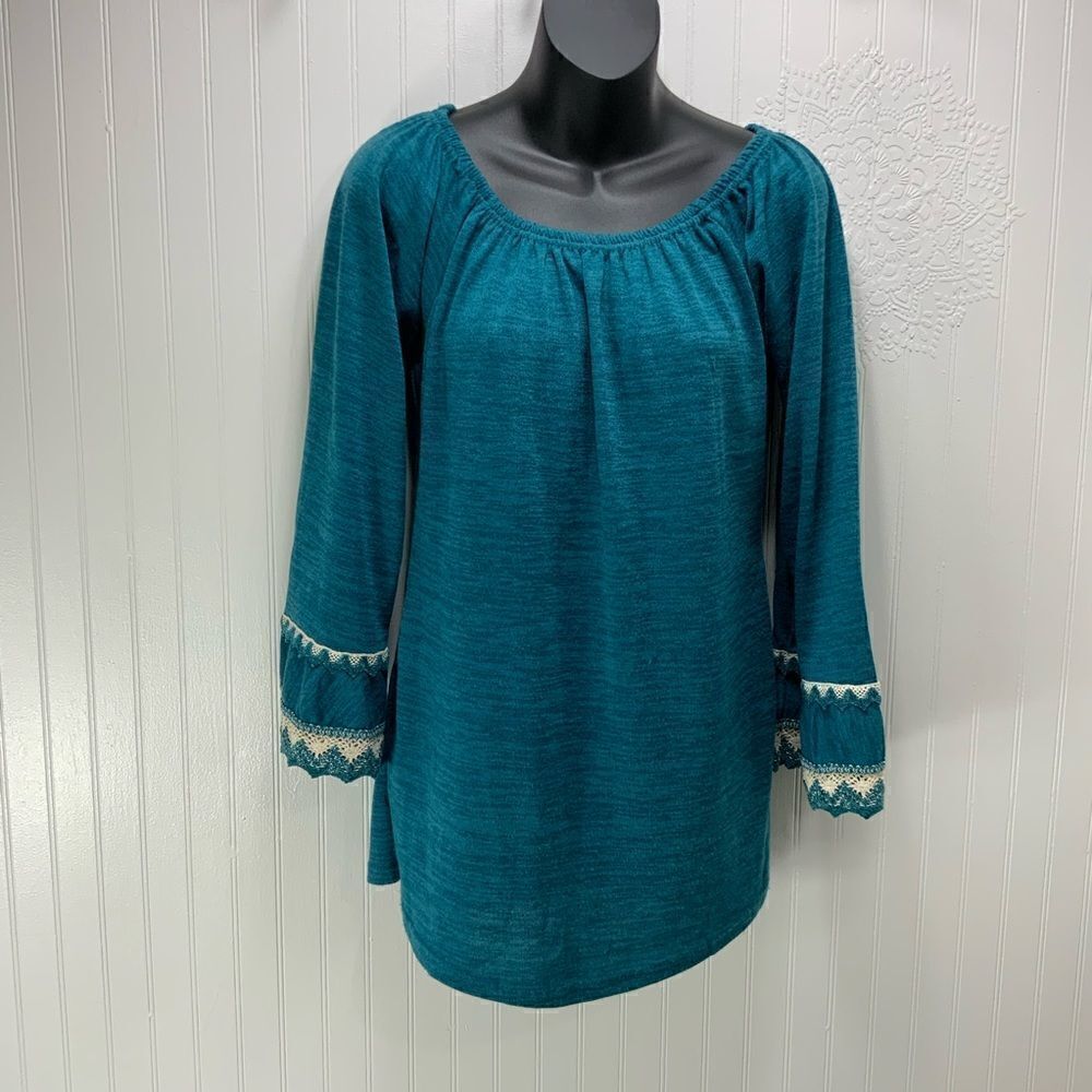 WINWIN double lace sleeve tunic